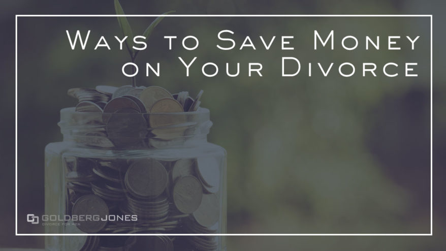 how to save money on your divorce