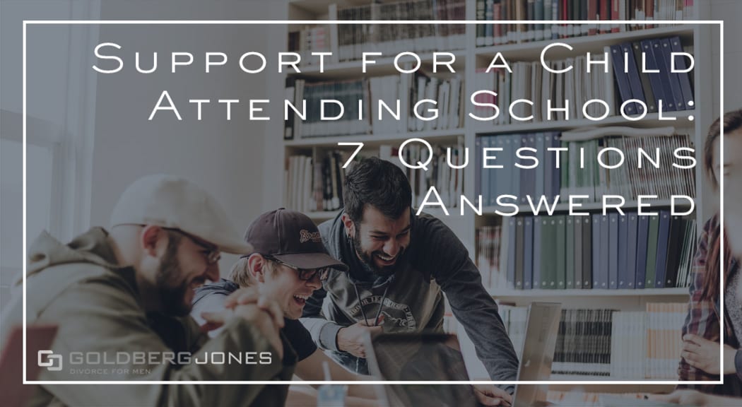 Child Attending School Child Support After 18 Years Old?