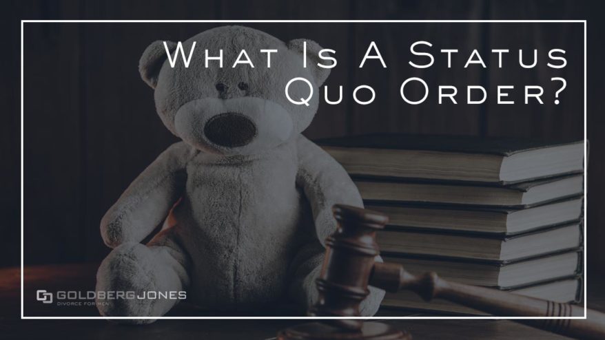 how does a status quo order work?