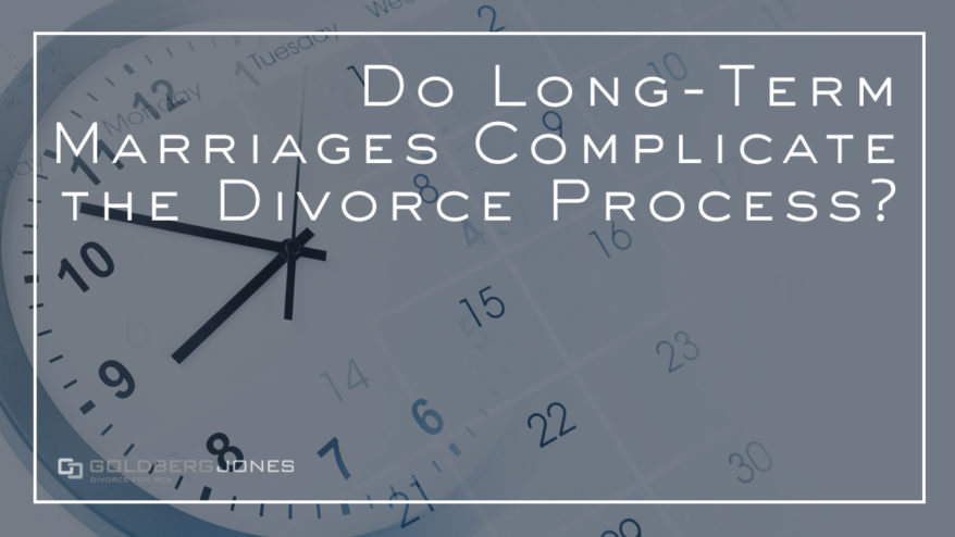 long-term marriages and divorce