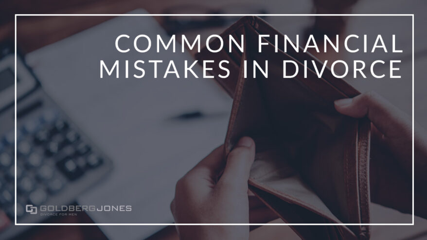 financial errors divorce