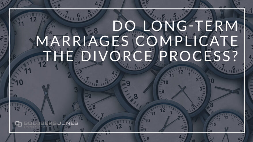 long-term marriages and divorce