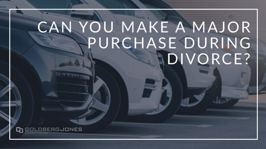 major purchase divorce
