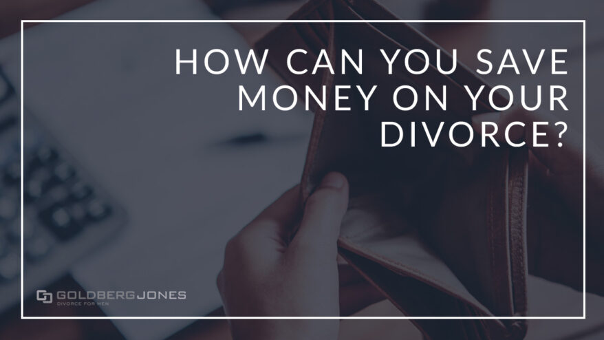 how to save money on your divorce