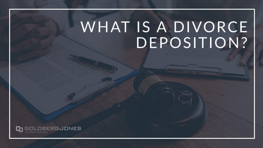 how do divorce depositions work