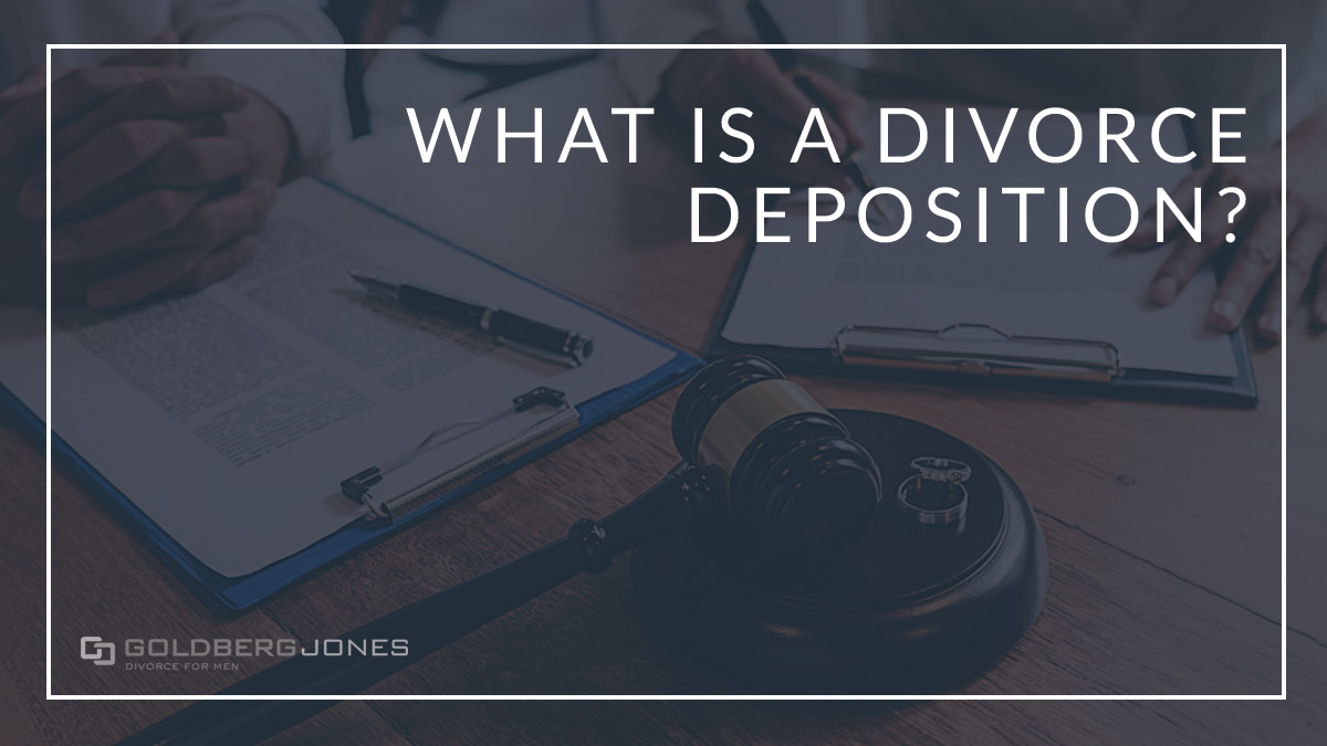 how do divorce depositions work