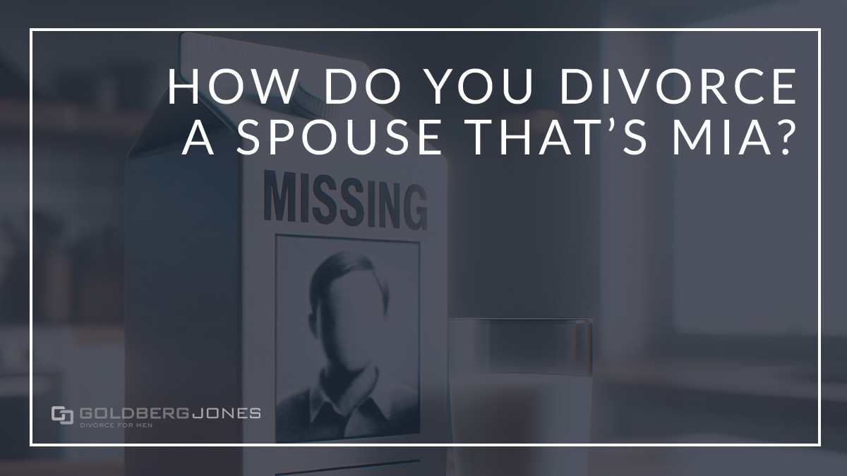 how to divorce who you can't find